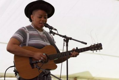 “Hillbilly” features Amythyst Kiah, shown here performing at Seedtime on the Cumberland, a traditional mountain arts festival presented by Appalshop Inc.