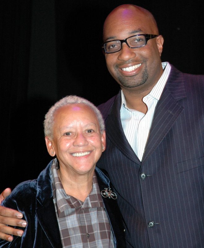 The relationship between Kwame Alexander and Nikki Giovanni has flourished during the past three decades.