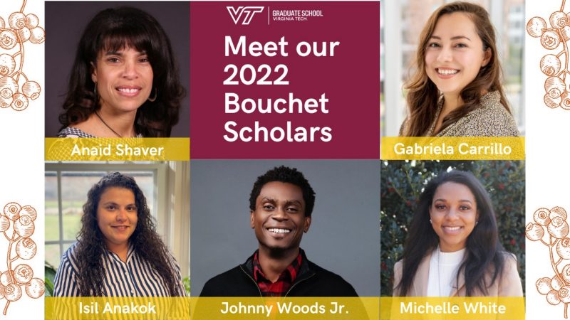 The Virginia Tech 2022 Bouchet Honor Society scholars.