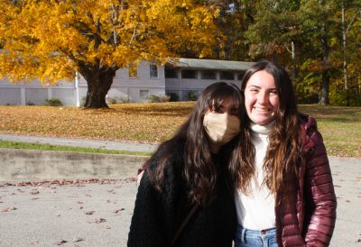 Students from Virginia Tech's Appalachian Community Research class, including Hannah Cho and Hannah O'Malley, met on the grounds of Catawba Hospital before proposing a feasibility study to convert it into a facility for substance use treatment and recovery.