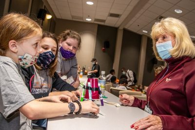 During 16 years leading the Virginia Tech Southwest Center in Abingdon, Penny McCallum has provided a mix of hands-on programs such as Kids' Tech University to schoolchildren and their teachers.
