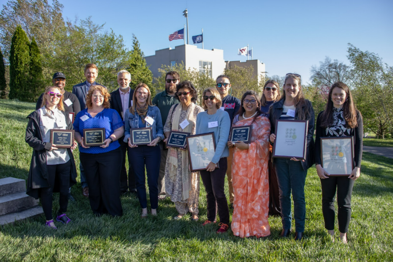 Photo of 2023 CLAHS Award Winners. 