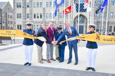 Opening of Corps Leadership and Military Science Building signals a new era