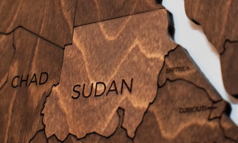 Photo of Sudan on a map. Image courtesy, Pexels.
