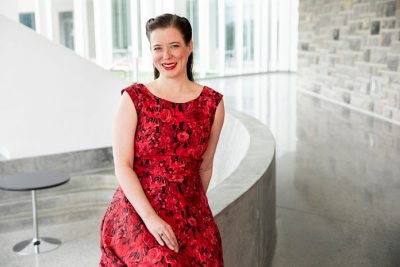 Heather Massie recently brought her one-woman show, “HEDY! The Life & Inventions of Hedy Lamarr," to the Moss Arts Center at Virginia Tech. Massie, a Blacksburg native and Virginia Tech alumna, wrote and performed in the play.
