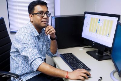 Subhradeep Roy, who completed his doctorate in Virginia Tech's engineering mechanics program in 2017, now works as a postdoctoral associate in the Department of Philosophy. There he uses his experience in complex systems and mathematics to develop a machine learning algorithm alongside Benjamin Jantzen, an assistant professor of philosophy.