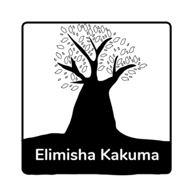 Elimisha Kakuma logo featuring a baobab tree | Center for Refugee, Migrant, and Displacement Studies | Virginia Tech