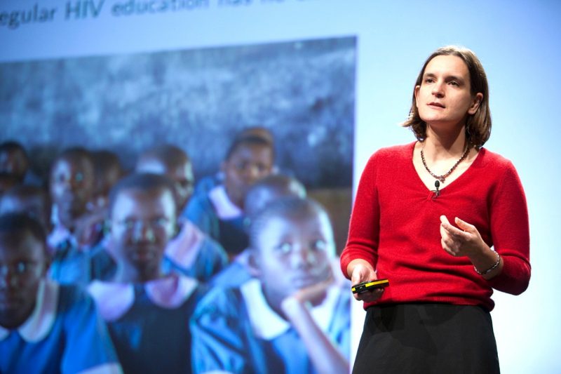 Nobel Prize winner Esther Duflo.