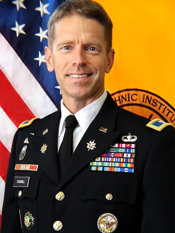 COL Cogbill, Commanding Officer of the Virginia Tech Army ROTC