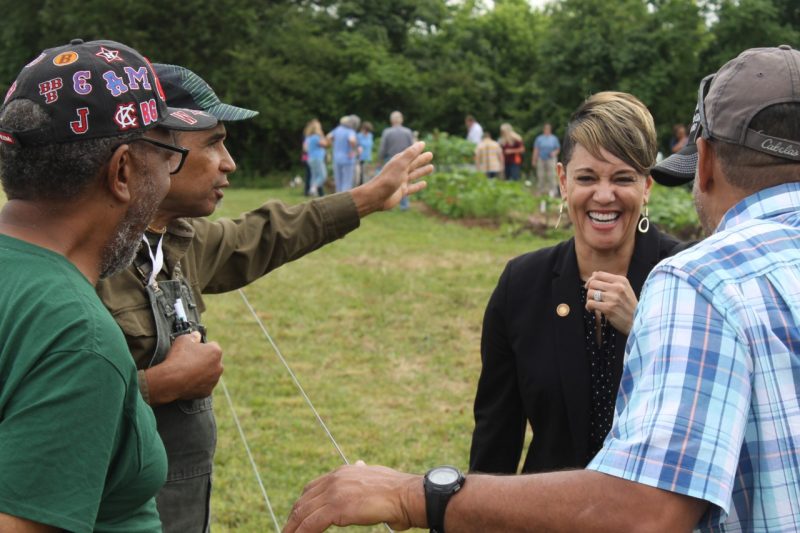 During statewide travels as an Extension specialist and dean of Virginia State’s College of Agriculture, Jewel Bronaugh met with farmers from all over Virginia.