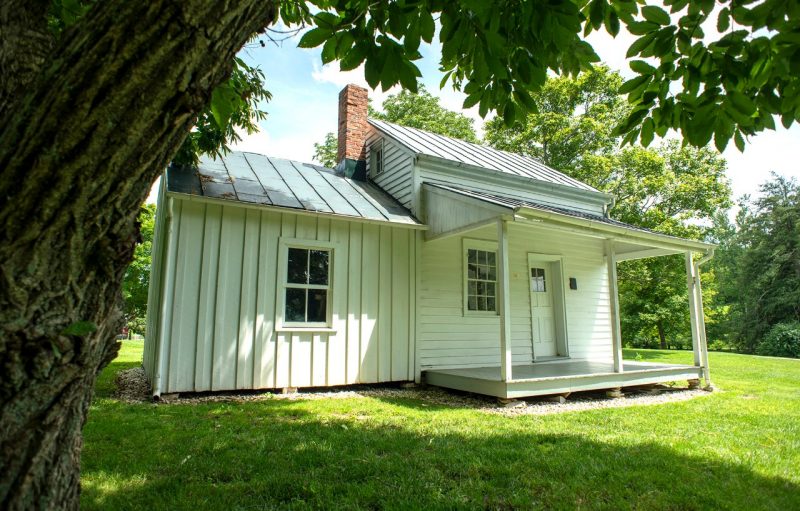 Multiple generations of the Fraction, McNorton, and Saunders families, who were enslaved on the Solitude plantation, lived in this structure, now known as the Fraction Family House.