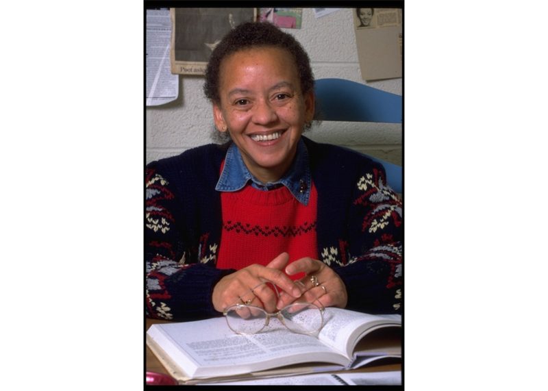 Nikki Giovanni in 1991. Photo by Rick Griffiths.