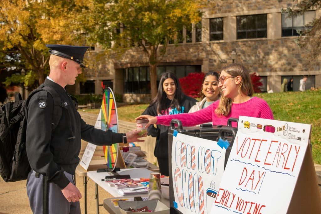 Student driven by passion for democracy College of Liberal Arts