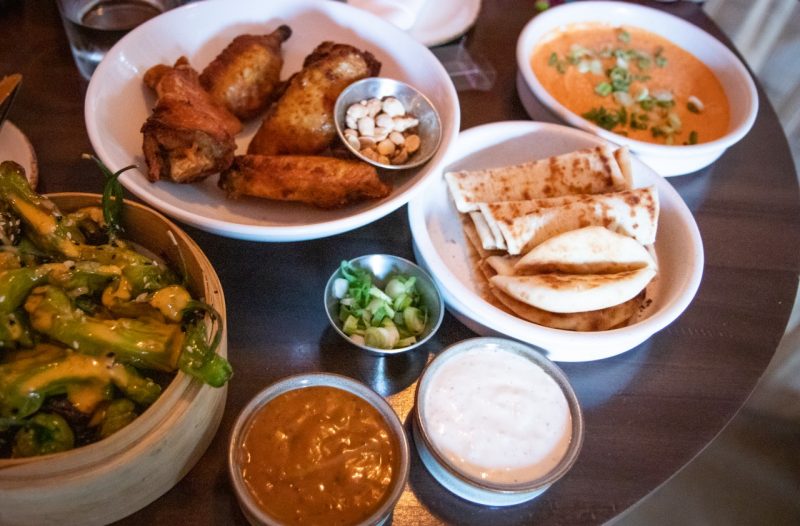A sampling of dishes from Immigrant Foods' menu.