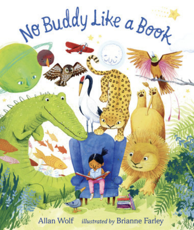 Book cover for No Buddy Like a Book