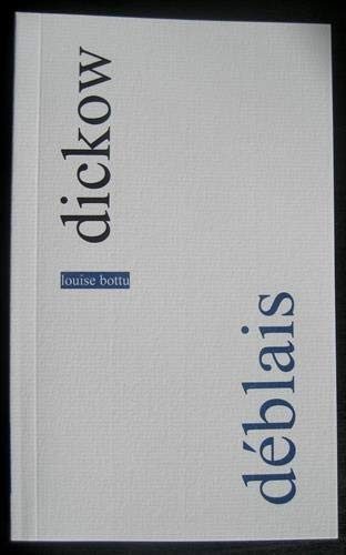 Book cover for Deblais by Dickow