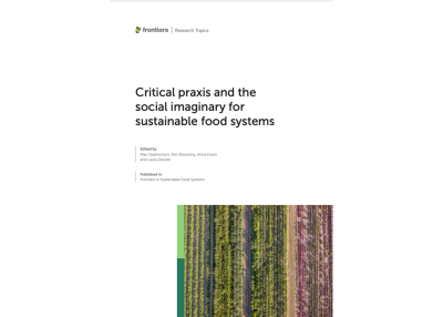 Critical praxis and the social imaginary for sustainable food systems