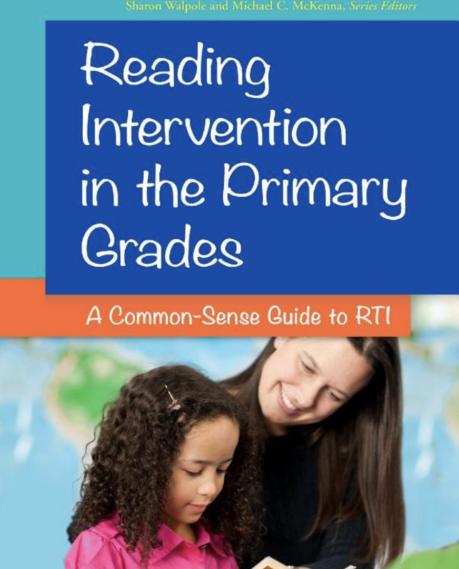 Book cover of Reading Intervention in the Primary Grades