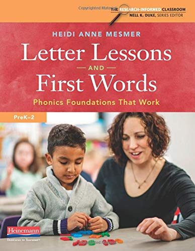 Letter Lessons and First Words book cover