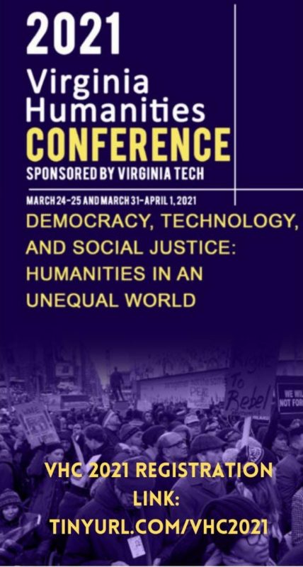 Virginia Humanities Conference Flyer