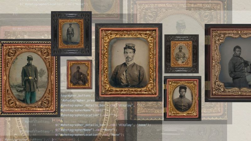 Civil War Portraits with Coding