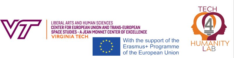 Logos of CEUTTSS, Tech4HUmanity and the Erasmus+ Program of the European Union