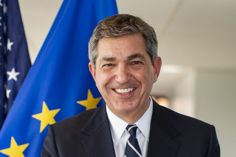 Stavros Lambrinidis, the Ambassador of the European Union to the United States.