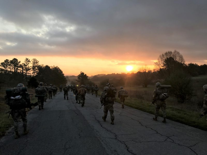 Army ROTC Field Training at Virginia Tech