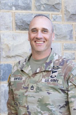 SFC Fiedler, Military Science Instructor, Military Science III