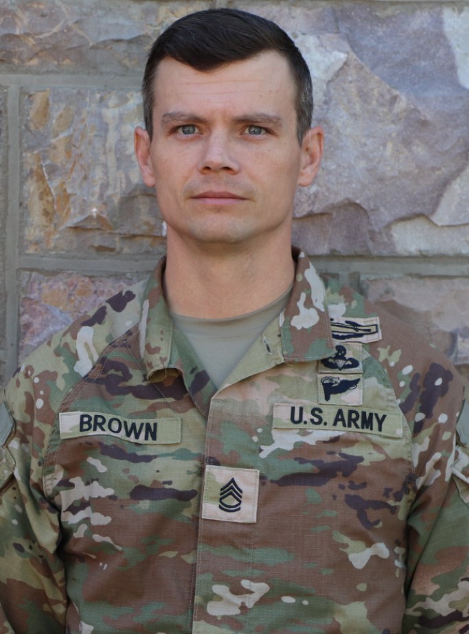 MSG Jeremy Brown, Military Science Instructor, Military Science IV MSG Jeremy Brown, Military Science Instructor, Military Science IV